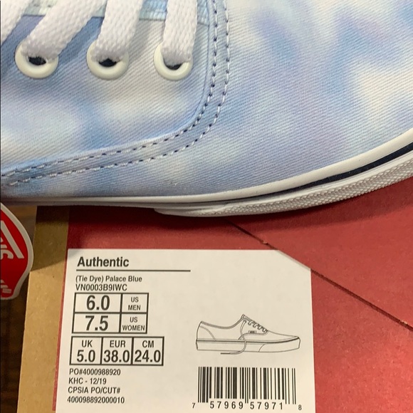 VANS AUTHENTIC (THE DYE) Palace Blue wmns - Picture 15 of 16